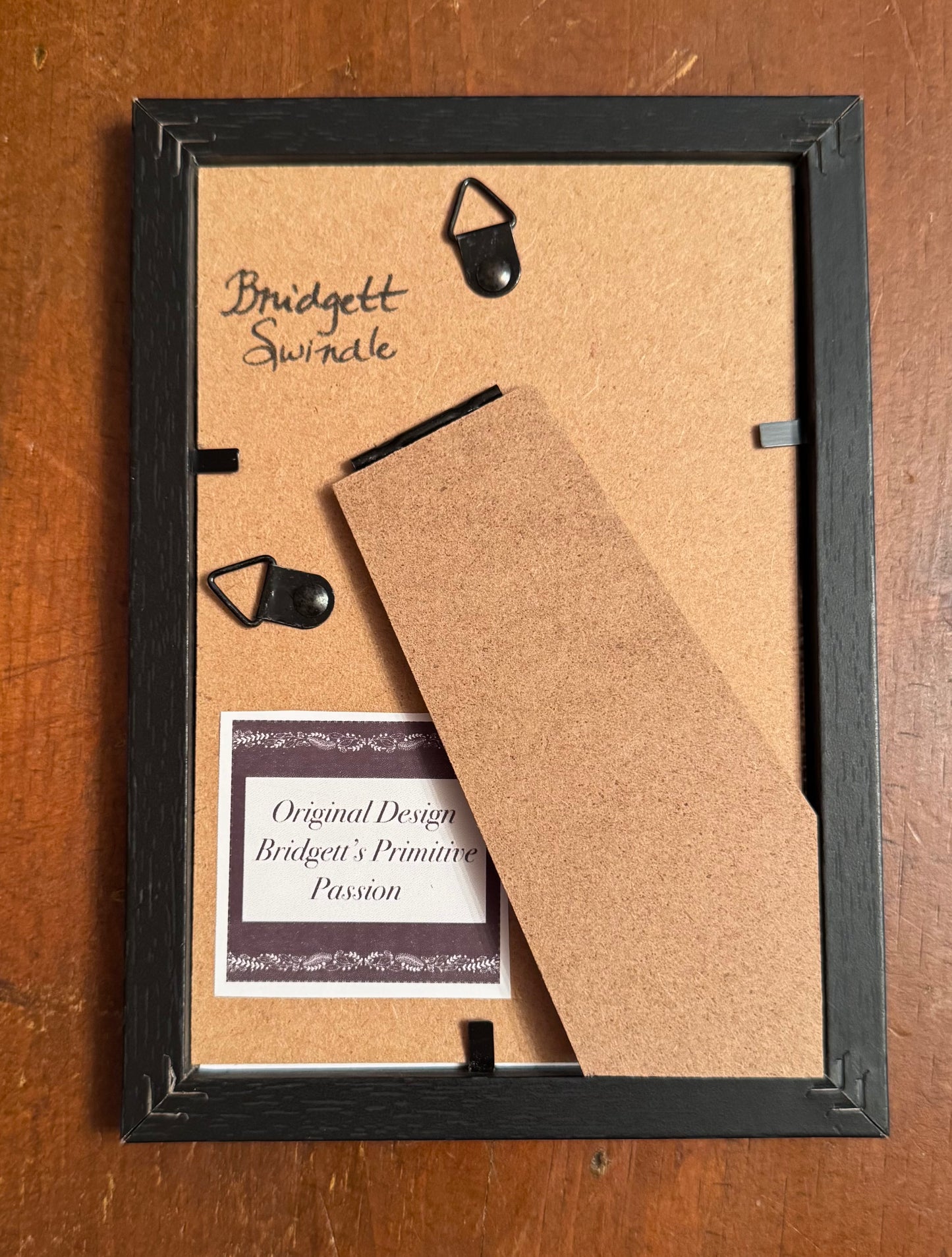 America Redwork - 5" x 7"