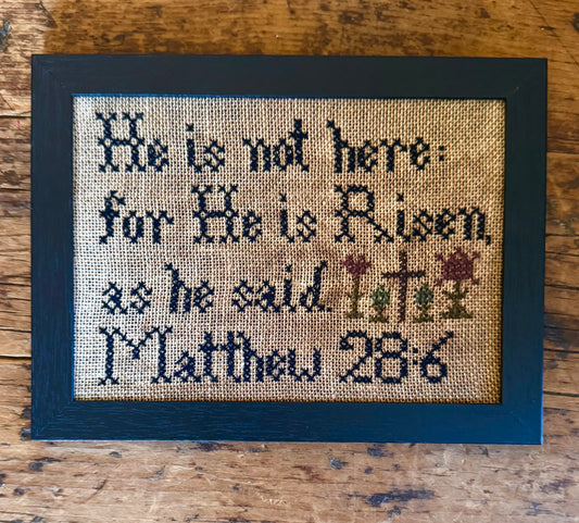 He is Risen - 6 1/2" x 8 1/2"
