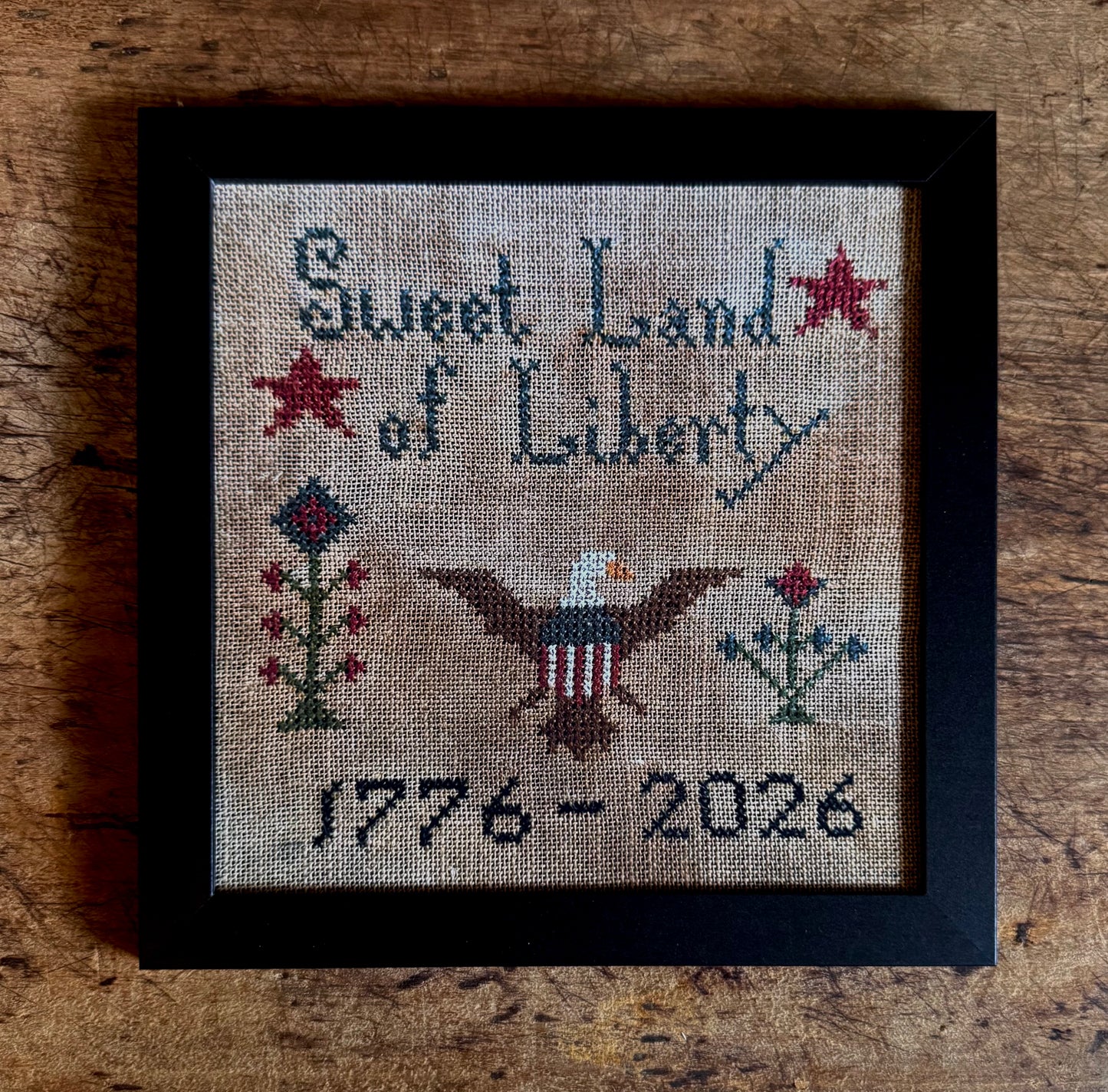 Eagle Sweet Liberty - 9 1/2" x 9 1/2"
