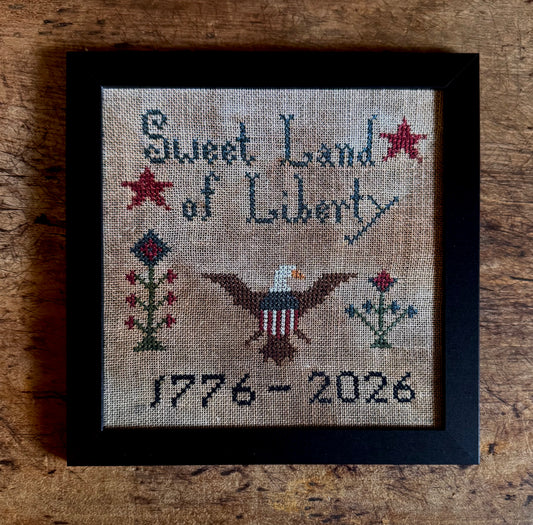Eagle Sweet Liberty - 9 1/2" x 9 1/2"