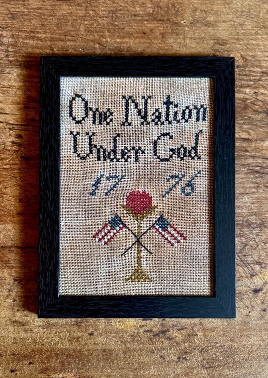 One Nation Under God - 6" x 8"