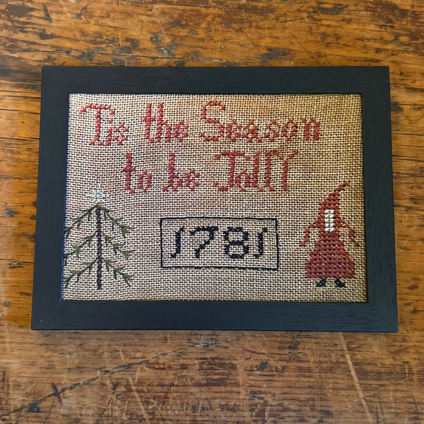 Tis the Season to be Jolly - 6"x8"