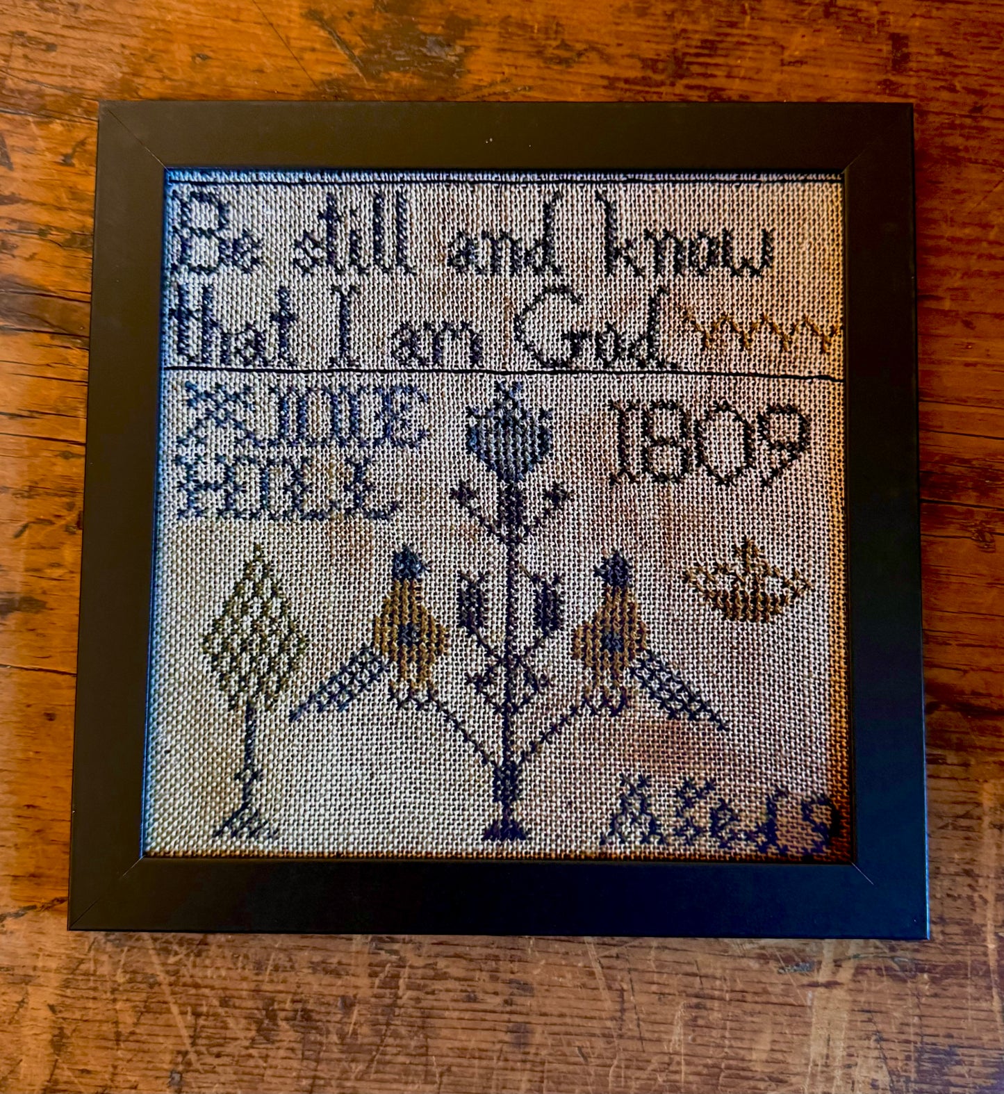 Be Still and Know - 9 1/2x9 1/2"