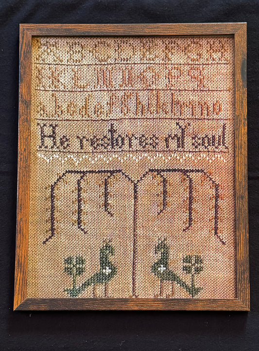 He Restores My Soul - 12 1/2"x15 1/2"